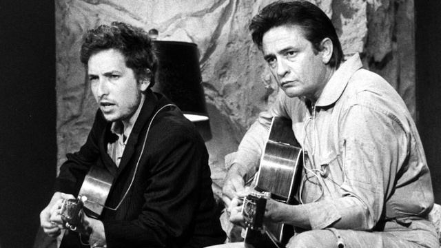 Johnny Cash & Bob Dylan - girl of the north country HQ смотреть онлайн