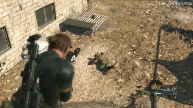 MGS V- Hitman style Aggressive Stealth Kills - Shotgun Gameplay смотреть онлайн