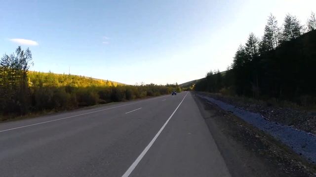 Спуск с 1964 км трассы Колыма. 4 сентября 2023 г. смотреть онлайн