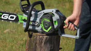 New Tools from EGO! 56V 20» EGO Chainsaw Review
