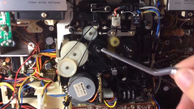 SHARP GF-9696 Z . Результат профилактики ЛПМ . Часть 4 а