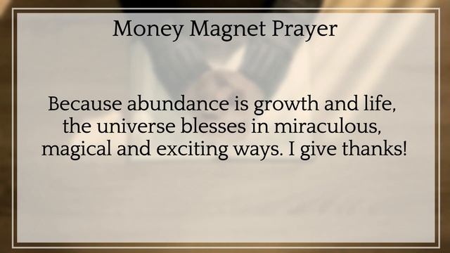 🧲 "I AM A MAGNET TO MONEY" ATTRACT LARGE SUMS OF MONEY INSTANTLY WIN A BIG PRIZE! смотреть онлайн