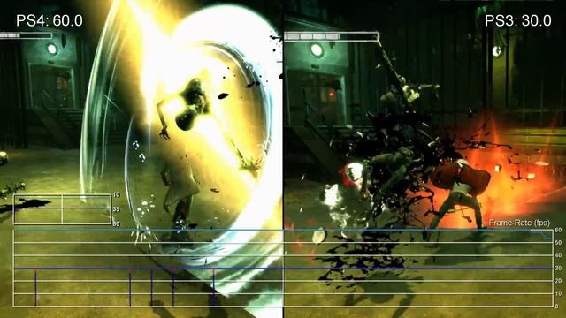 DmC PS4 Definitive vs PS3 Original Frame-Rate Test смотреть онлайн