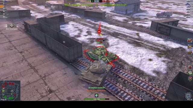КАТАЕМ на Т-54,идём к 1-ой десятки/Wot Blitz смотреть онлайн