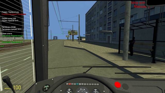 Троллейбусы теперь и на карте Russia CSGP Novokuznetsk (garry's Mod)