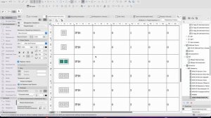 Ведомость электрофурнитуры для объекта Рамка ЭЛ в Архикаде без загрузки дополнительных плагинов.