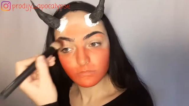 SFX makeup tutorial (Halloween 2019) - DIAVOLO смотреть онлайн