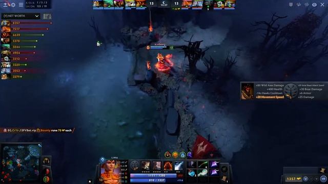 Iceberg plays Lina Dota 2 Full Game смотреть онлайн