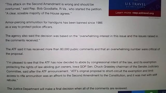 ATF Shelves Proposal on M855/SS109 Ammo Ban смотреть онлайн