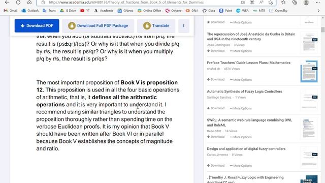 Introduction to Proposition 3 of Quadrature of the Parabola. смотреть онлайн