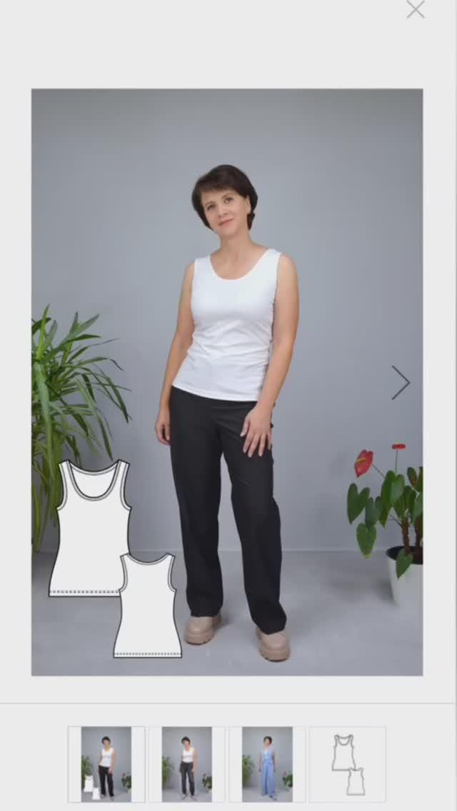 Женская облегающая майка без рукавов, с круглым вырезом из эластичных материалов смотреть онлайн