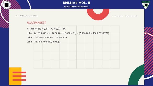 BRILLIAN VOL. II - UAS EKONOMI MANAJERIAL смотреть онлайн