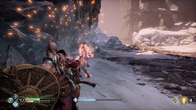 GOD OF WAR PC ► Финальный бой Кратоса против Бальдра смотреть онлайн
