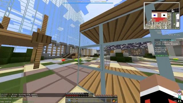 Minecraft SKYWARS #4 БЭНК-БЭНК БАТЯ В ЗДАНИИ смотреть онлайн