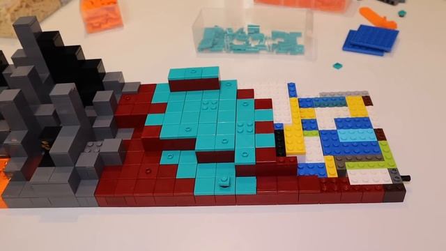 I BUILT EVERY NETHER BIOME in LEGO смотреть онлайн