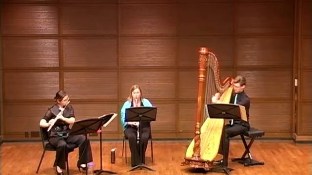 Claude Debussy L'apres midi d'une faun Arranged for Flute, Clarinet, and Harp смотреть онлайн