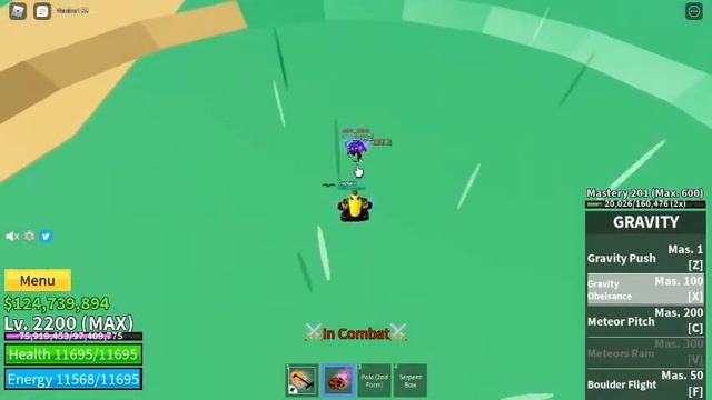 Gravity Combo [Bloxfruit]