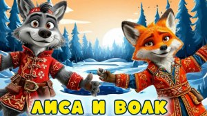 МУЗЫКАЛЬНАЯ СКАЗКА «ЛИСА И ВОЛК» | ПЕСЕНКА ДЛЯ ДЕТЕЙ