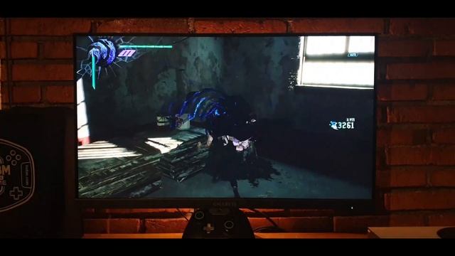 Devil May Cry 5 Special Edition gameplay 2023 on Xbox Series S, Gigabyte 4K Monitor смотреть онлайн