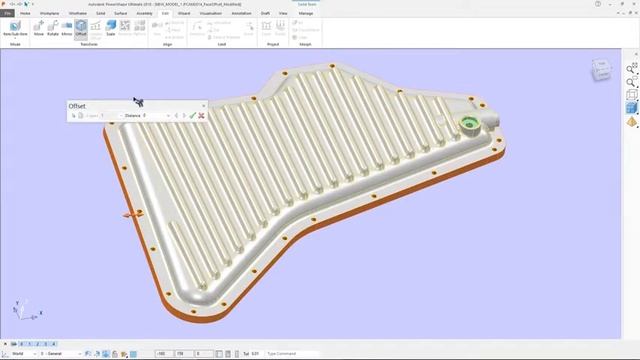 Моделирование в PowerShape