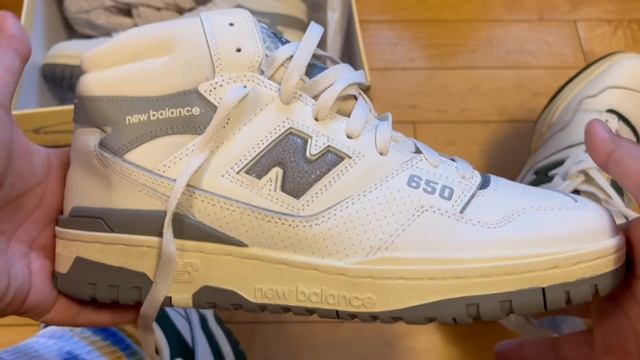 UNBOXING Aime Leon Dore x New Balance 650 Silver - How good is the high top ALD NB 550? #Lowheat смотреть онлайн