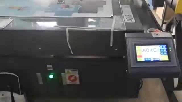 300 gsm paper box CNC flatbed cutting table смотреть онлайн