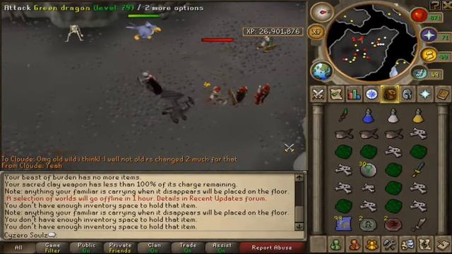 Runescape- "Old Wilderness coming back, well sorta." [W/Commentary] смотреть онлайн