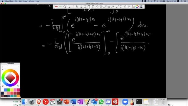 QFTGA Qn 16.4 | Green's Function for ∇² + k² using Fourier Transform | Contour Integral (Part 3) смотреть онлайн