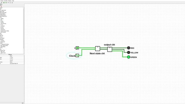 Logisim Traffic light FSM of traffic light смотреть онлайн