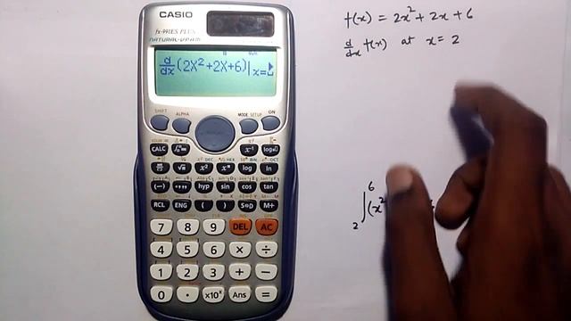 Differentiation and Integration on Casio fx 991 ES Plus (in Hindi) смотреть онлайн