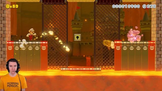 MORNING MARIO #1210 | "Pom Pom's Switch Blaster Castle" смотреть онлайн