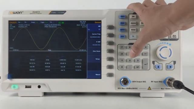 OWON XSA800 Spectrum Analyzer Introduction смотреть онлайн