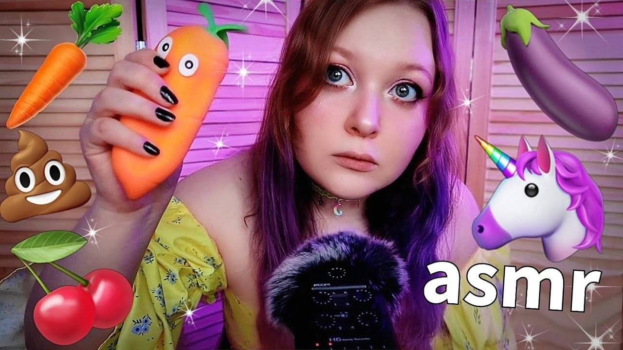 ASMR ｜ EMOJI CHALLENGE 🌈 АСМР ЭМОДЗИ в РЕАЛЬНОЙ ЖИЗНИ в виде ТРИГГЕРОВ смотреть онлайн