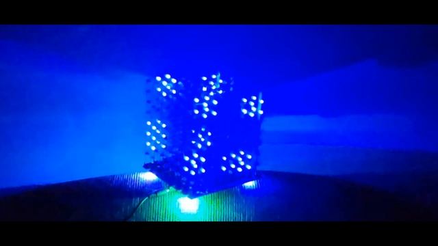 3D LED cube 8x8x8 DIY kit Aliexpress смотреть онлайн