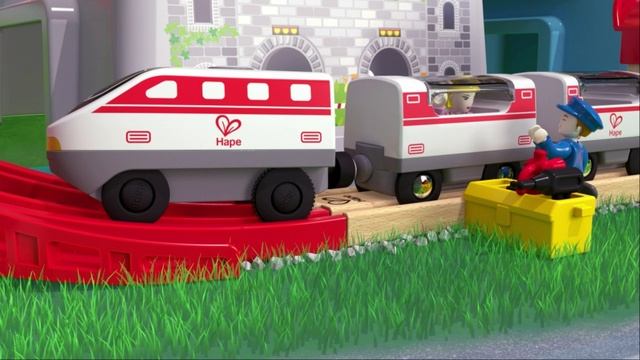 Железная дорога для детей "Мега Метрополис" смотреть онлайн