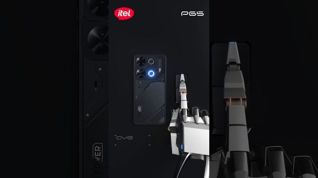 Смартфон Itel P65, кибердизайн в двух цветах!