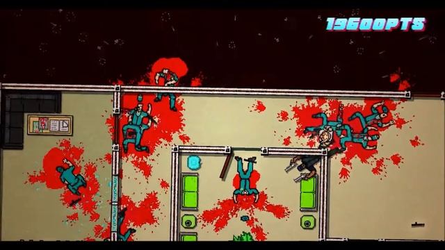 Hotline Miami 2: Wrong Number - SWAT Chief glitch смотреть онлайн
