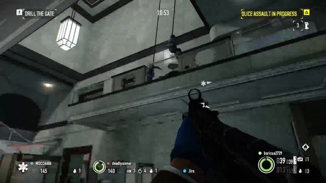 Gorilla plays Payday 2 coop смотреть онлайн
