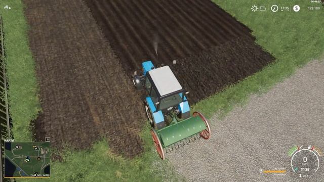 FS19 КАРТА РАССВЕТ. РАЗВИТИЕ С НУЛЯ! 002 смотреть онлайн
