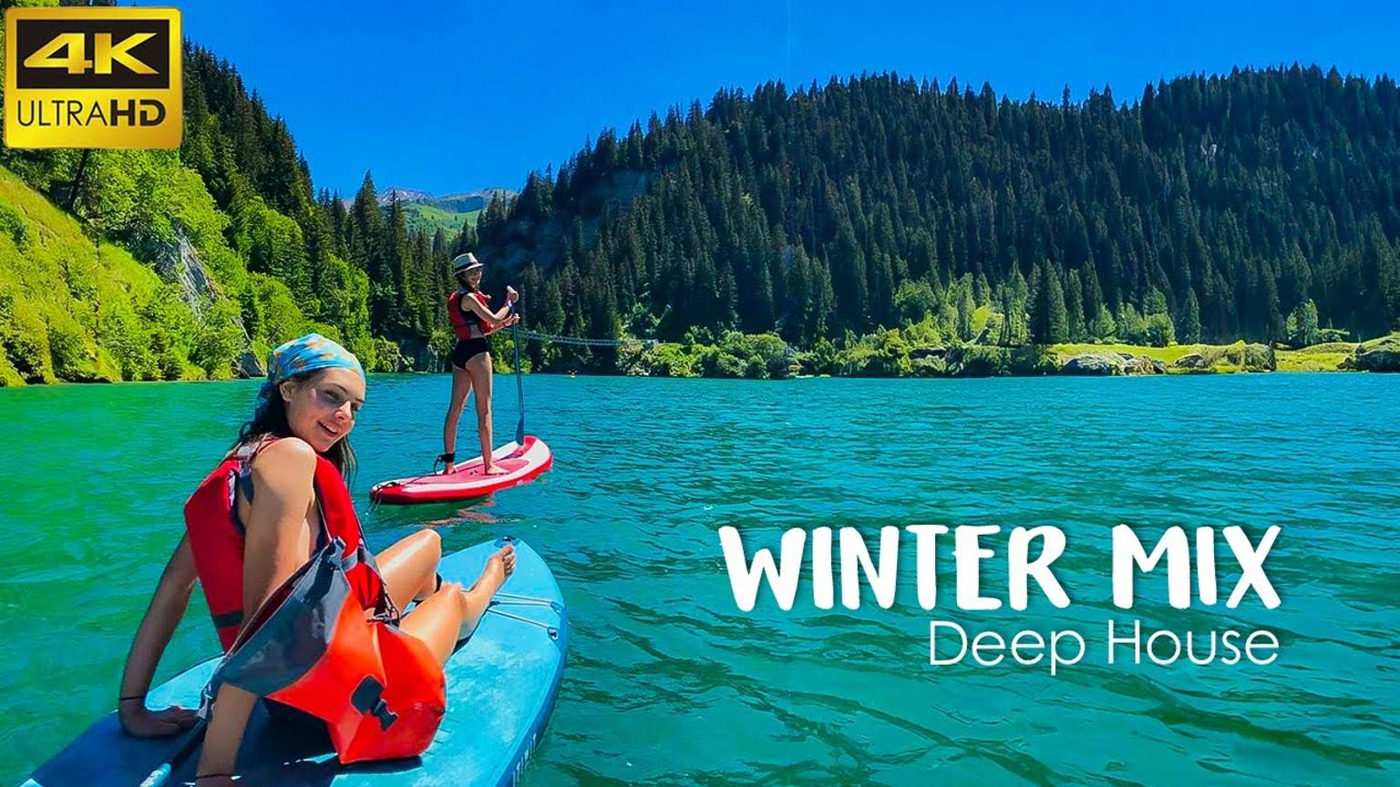 4K Alberta Winter Mix 2024 🍓 Best Of Tropical Deep House Music Chill Out Mix By Imagine Deep