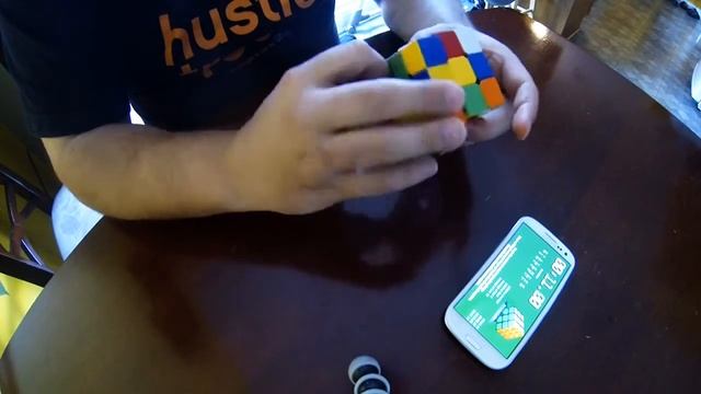 Rubik's cube in 38 sec. смотреть онлайн