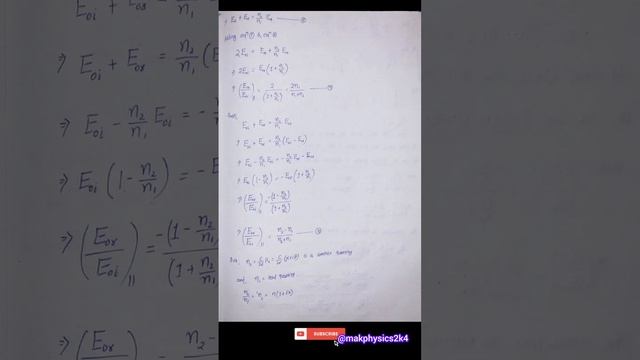 #bscphysics Metallic Reflection(Normal incident) #physics #viral #trendingshort #electrodynamics смотреть онлайн