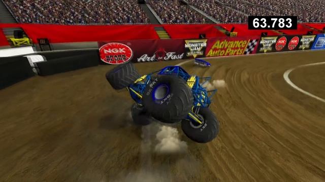 20 Truck Custom World Finals II Freestyle - BeamNG.Drive Monster Jam