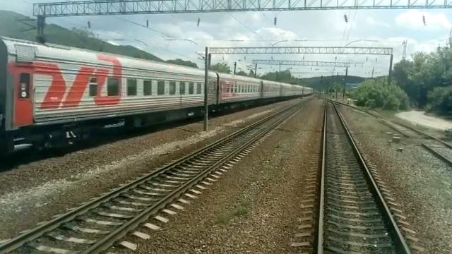 Электровоз ЭП20 064 смотреть онлайн