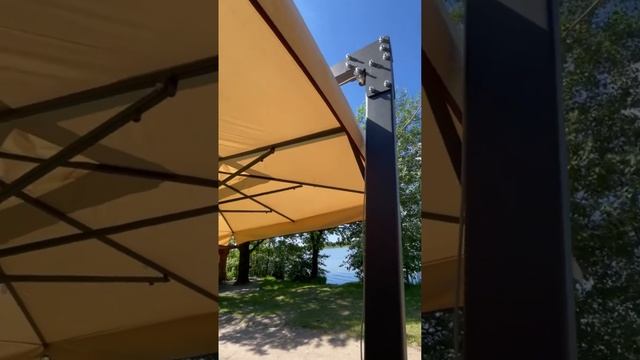 Зонты уличные профессиональные от компании CityZont смотреть онлайн