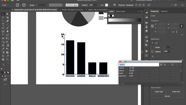 7 Infographics - Creating Custom Charts and Graphs смотреть онлайн
