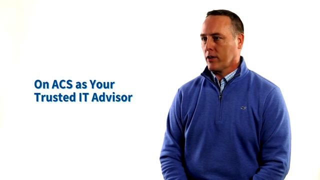 Stephen McGann, Director of Services and Client Success... On ACS as Your Trusted IT Advisor смотреть онлайн