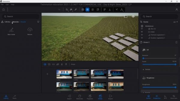 Twinmotion. Видеоуроки. Основные функции и рендер