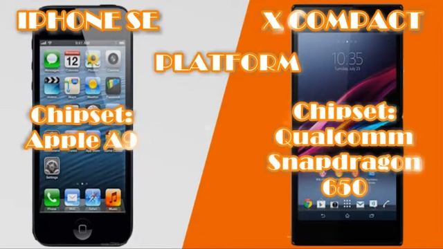 APPLE Iphone SE vs SONY Xperia X Compact смотреть онлайн