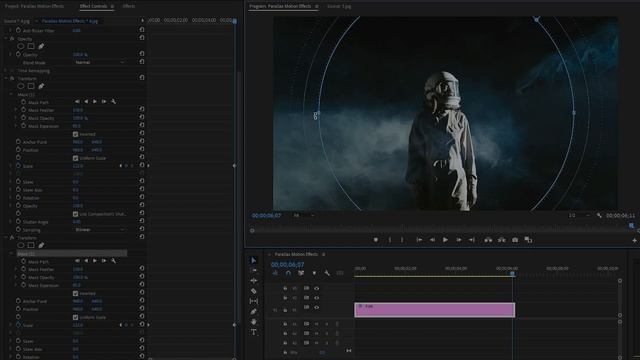 Create Parallax Motion Effects in Premiere Pro смотреть онлайн